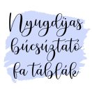Nyugdíjas búcsúztató fa táblák