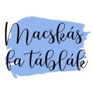 Macskás fa táblák