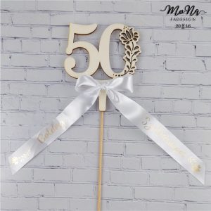 Szalagszám- "50" 37x9cm