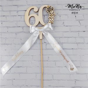 Szalagszám- "60" 37x9cm