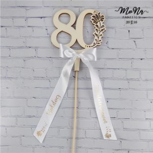 Szalagszám- "80" 37x9cm