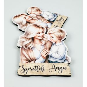 SZŐKE HAJÚ ÉDESANYA KISFIÁVAL