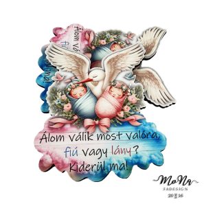 Fiúra tettem a voksomat 7x7cm