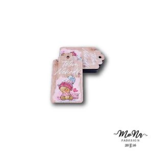 Ajándékcímke- macis tőlem neked 6,5x4cm