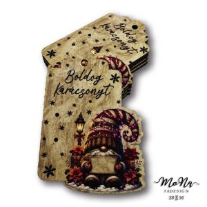 Formára vágott biléta- manó 5,4x7,2cm