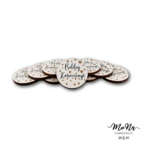 30-as kör-arany hópihék 3x3cm