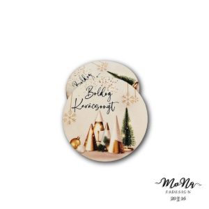 70-es kör- elegáns arany 7x7cm