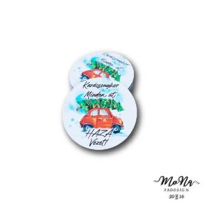 70-es kör- minden út haza vezet 7x7cm