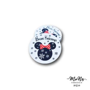 70-es kör- minnie 7x7cm