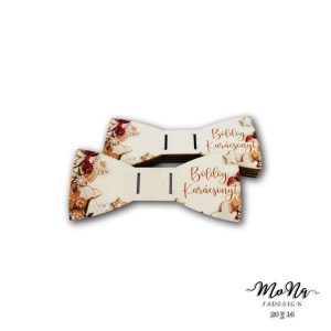 Mézeskalácsos nyakkendő 10,5x4,5cm