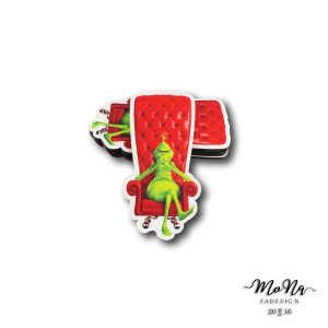 Grincs piros fotelben 9x4cm