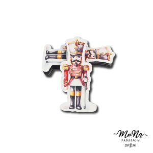 Piros diótörő 10,1x4,8cm