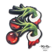 Formára vágott grincskéz 8,5x8,4cm