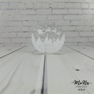 70-es kör plexi- szánhúzós 7x7cm