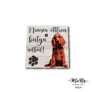 angol cocker spániel 7x7cm