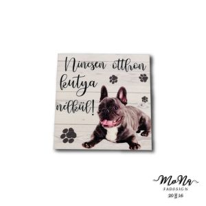 francia bulldog 7x7cm