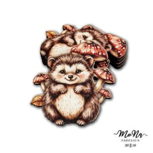 süni gombákkal 6,7x6,1cm