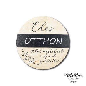 Édes Otthon- Ahol megtelnek a szívek 13x13cm