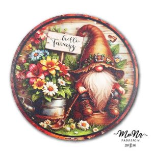 130 mm- rózsaszín ruhás nyuszi 13x13cm