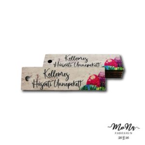 Biléta-kellemes húsvéti ünnepeket  2x7,5cm