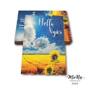 Édes otthon Levendula autó fa háttér 5,5x9,6cm