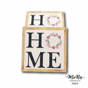 home képkeret virágkoszorús 5,8x5,8cm 