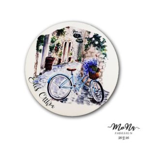 Édes otthon- bicikli 13x13cm